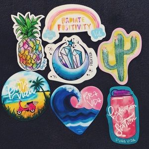Pura Vida stickers :)